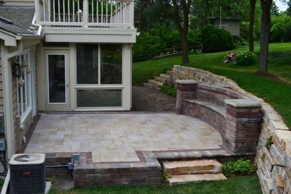Natural Limestone Patio Installers in Southeastern Wisconsin