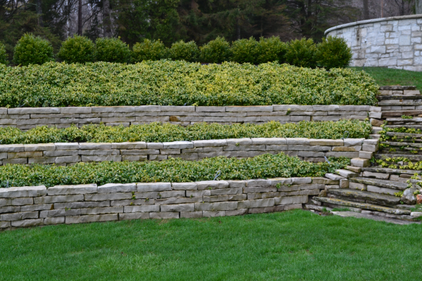 Stone Retaining Wall Landscaping Contractors Oberndorfer Outdoor Living