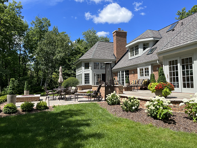 Landscape and hardscape design in Ozaukee County 