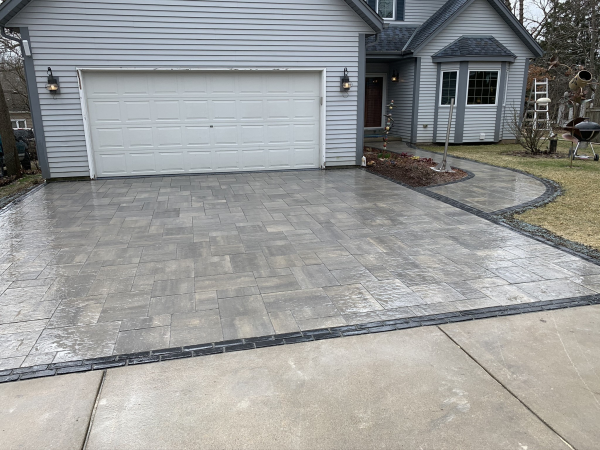 Custom Paver Driveway Installation Mequon WI