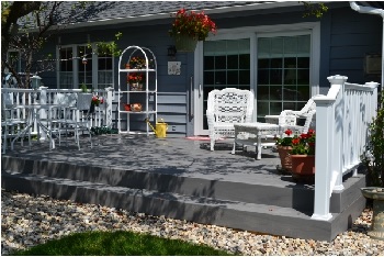 Composite deck installation Mequon