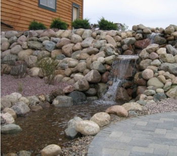Hardscaping project done by Oberndorfer Landscaping