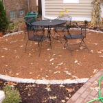 Red Gravel Patio