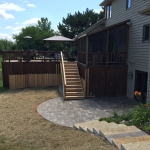 Flat Stone Patio