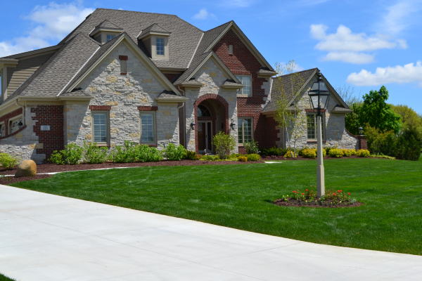 Whole yard landscaping services in Wisconsin