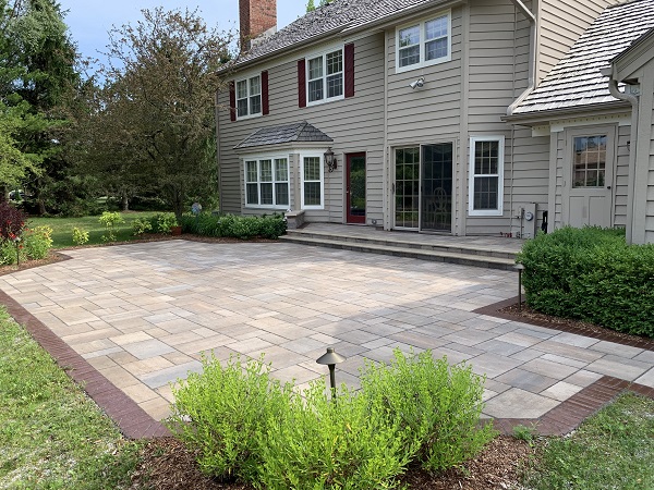 natural stone patio design and installation services throughout Southeast Wisconsin